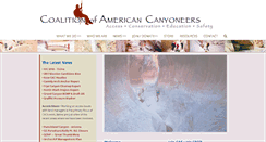 Desktop Screenshot of americancanyoneers.org