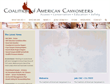 Tablet Screenshot of americancanyoneers.org